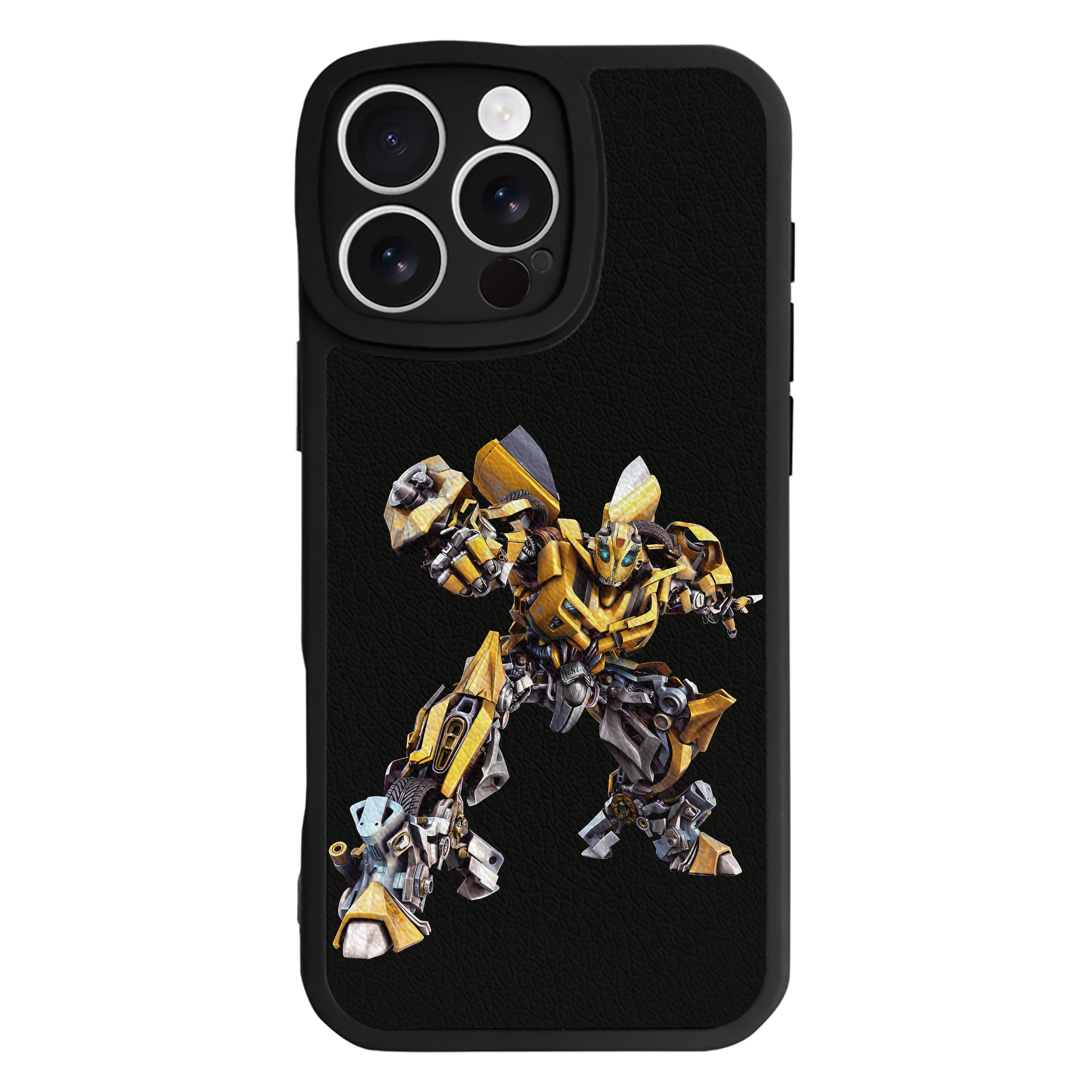 （画像用） Transformers トランスフォーマー 【iPhone 16シリーズ対応】シリコンスマホケース（レザー調） 材質：シリコン